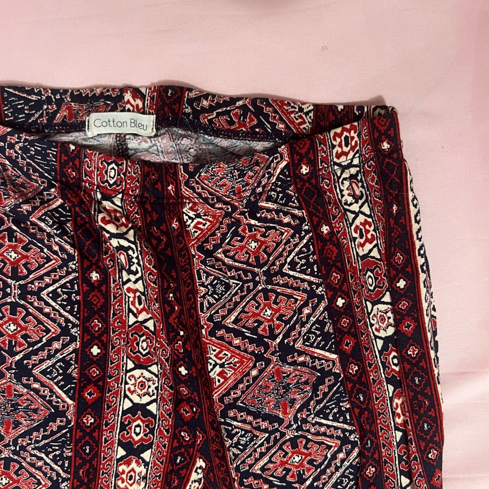 Flare Bell bottom printed pants